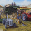 Autumn Threshing by Ray Hutchins [Greetings Card]