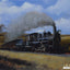 Baldwin at Brecon Mountain Railway by Barry Price [Greetings Card]