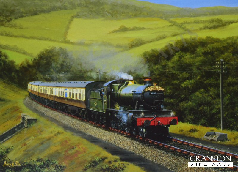 Cambrian Coast Express by Barry Price [Greetings Card]