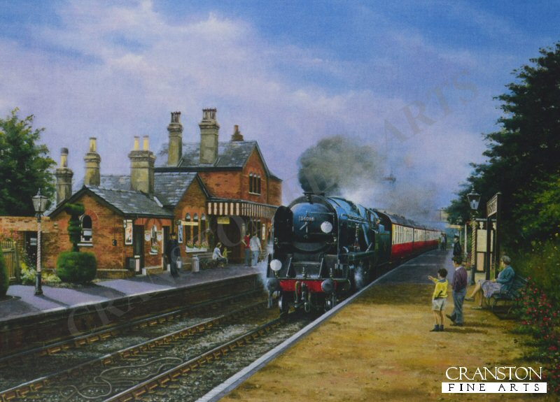 Bodmin at Ropley by Chris Woods [Greetings Card]