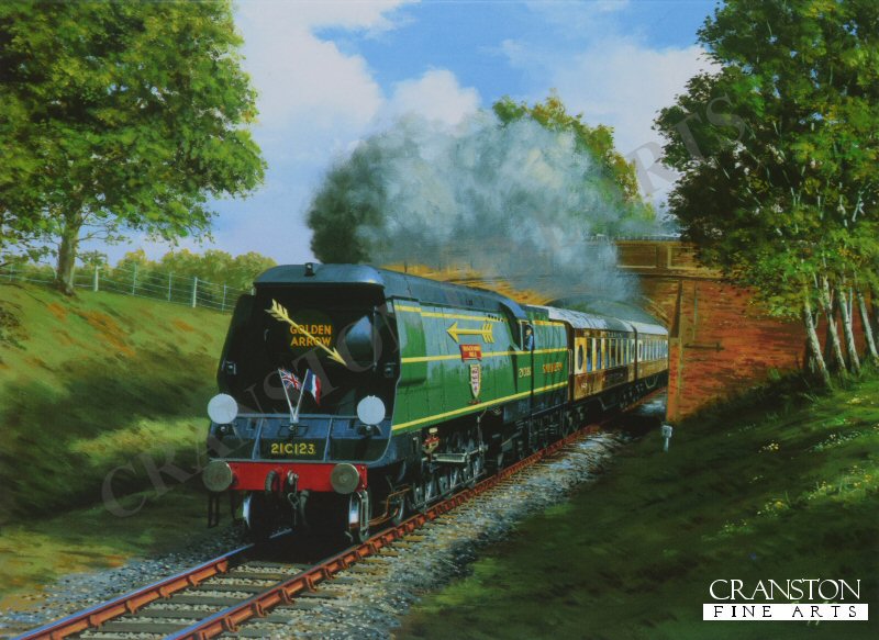 'Blackmoor Vale' Golden Arrow by Barry Price [Greetings Card]