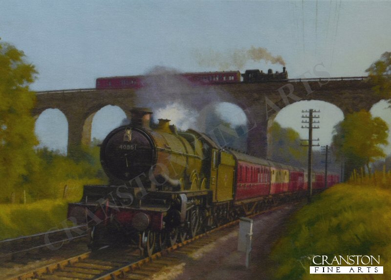 Brief Encounter at Severn Bridge by Rob Rowland [Greetings Card]