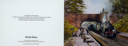 Waiting at Botley by Chris Woods [Greetings Card]