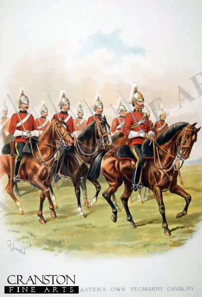 The Duke of Lancaster's Own Yeomanry Cavalry by Richard Simkin [New Print Edition]