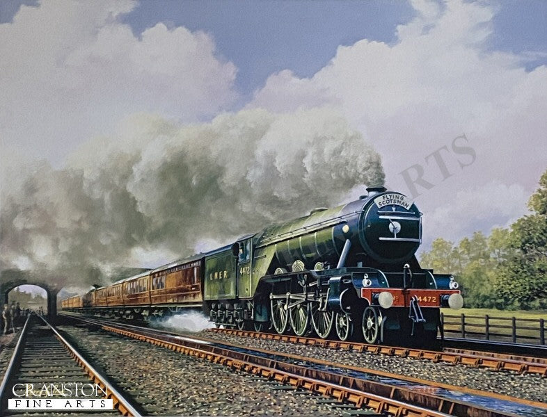 Flying Scotsman by Barry Price. [Print]