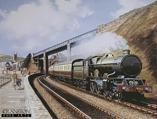 King Edward II at Teignmouth by Barry Price. [Print]