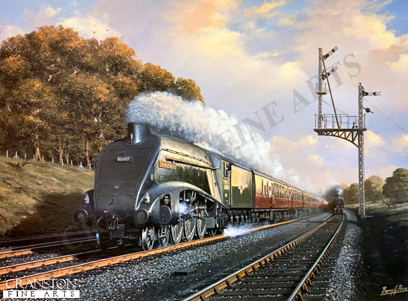 Sir Nigel Gresley by Barry Price. [Print]