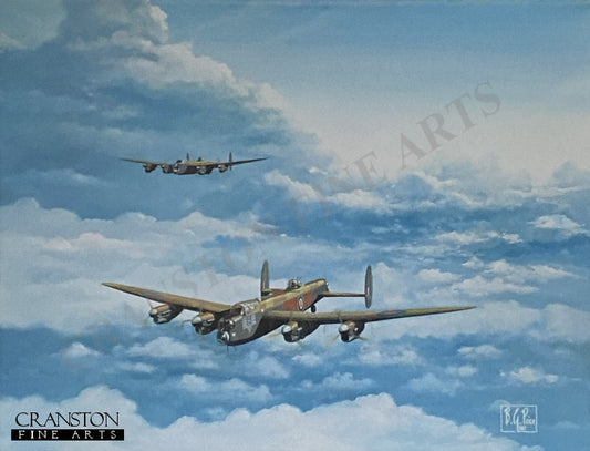 RAF Lancasters by Barry Price. [Print]