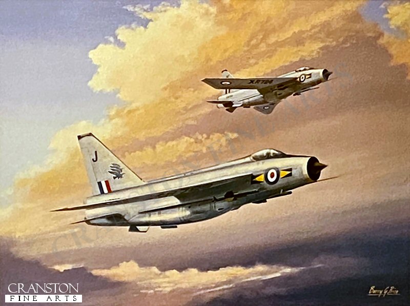 Lightnings F6 by Barry Price. [Print]