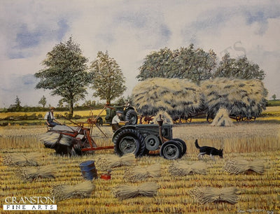 Loaded Wagons by Ray Hutchins. [print]