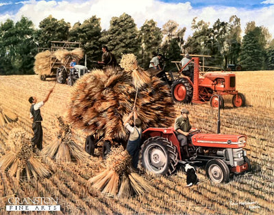 Summer Reaping by Ray Hutchins. [print]