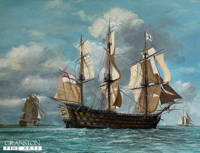 HMS Victory by Barry Price. [print]
