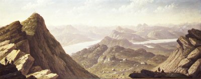 North Western View From Ben Lomond by John Knox. [print]