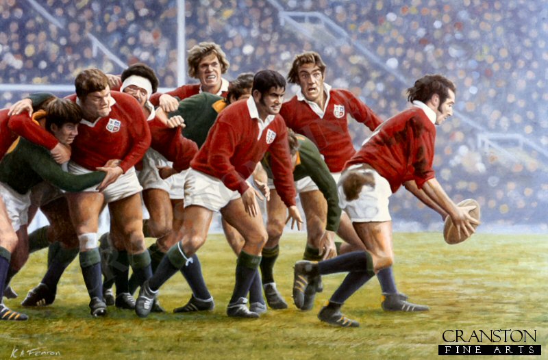 Pride of Lions 74 by Keith Fearon. [Original Painting]