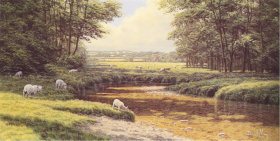 Spring Pasture by David Morgan. [print]