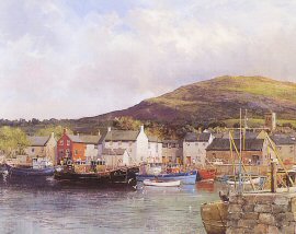 Dingle Harbour by Clive Madgwick. [print]
