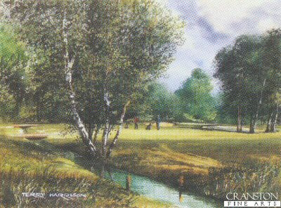 On the Fairway by Terry Harrison. [print]