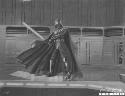 Darth Vader by Darren Baker. [Original Drawing]