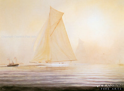 Reliance v Shamrock by Tim Thompson. (B) [print]