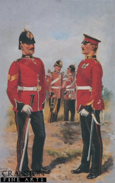 The Kings Own Royal Lancaster Regiment by Harry Payne. [Print]