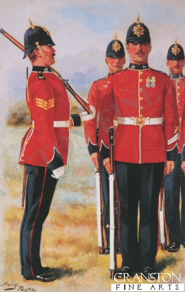 Selection of 3 British Victorian Era Regimental Prints by Harry Payne [Multipack]