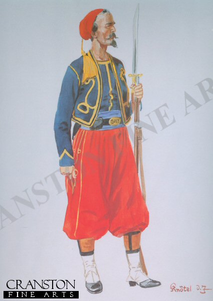 53rd New York Volunteers (DEpineuil Zouaves) 1861 by Richard Knotel. [Print]