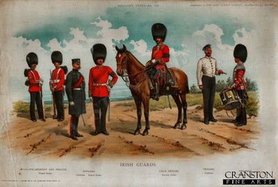 Irish Guards by Richard Simkin [Antique]