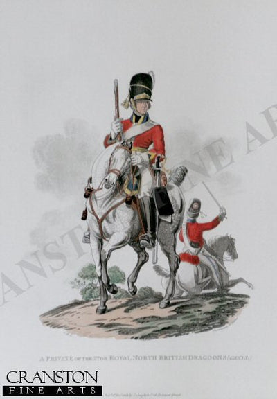 Private, 2nd or Royal North British Dragoons (Greys) [Antique]