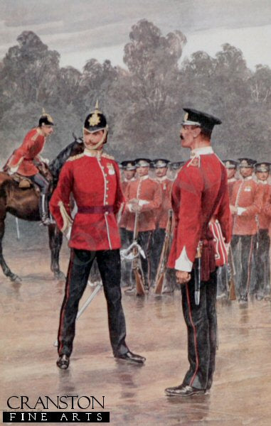 The Manchester Regiment by Richard Caton Woodville [Antique]