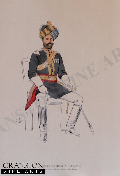 Officer 2nd Bengal Lancers by John Charlton. [Print]