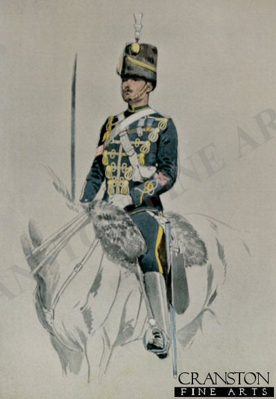 19th Hussar, Corporal by John Charlton (1899) [Antique]