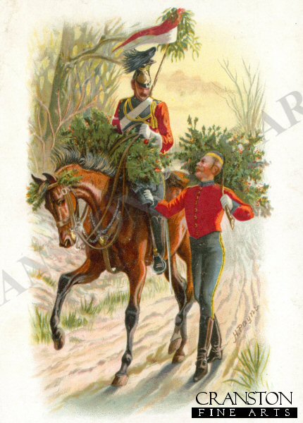 16th (Queen&#39;s) Lancers by Harry Payne. [Postcard]