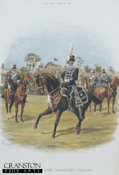 Warwickshire Yeomanry by Richard Simkin [Antique]
