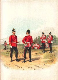 The Hampshire Regiment by Richard Simkin [Antique]