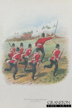 The East Lancashire Regiment (30th and 59th foot) by Richard Simkin [Antique]