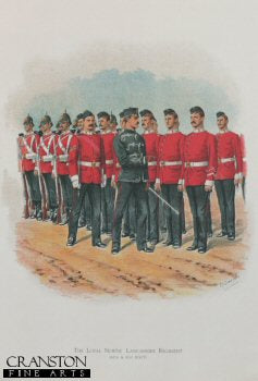 The Loyal North Lancashire Regiment (47th and 81st foot) by Richard Simkin [Antique]