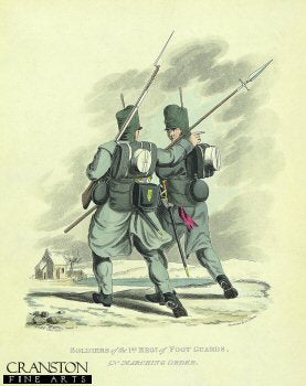 1st Regiment of Foot Guards in Marching Order [Antique]