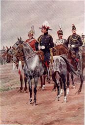Brigadier General and Staff by Richard Caton Woodville [Antique]