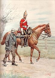 The 1st Royal Dragoons by G Douglas Giles [Antique]