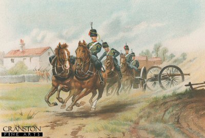 The Royal Horse Artillery by G Douglas Giles [Antique]