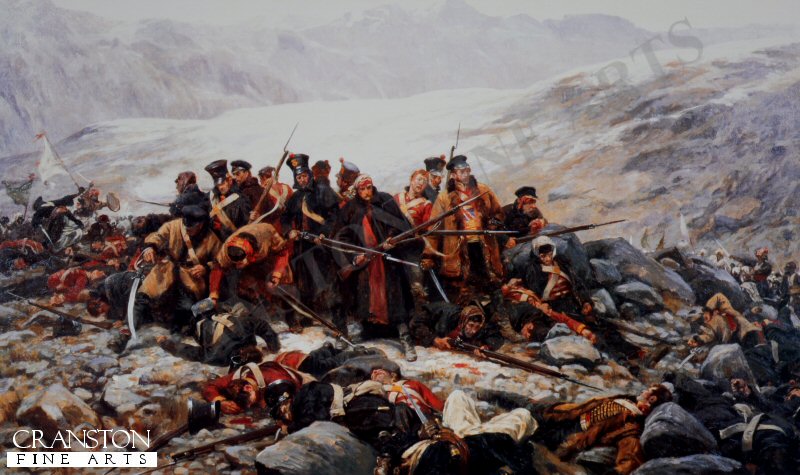 Last Stand at Gundamuck by William Barnes Wollen [Print]