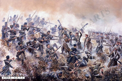 The 20th Foot at the Battle of Inkerman, 5th November 1854 by David Rowlands. [print]