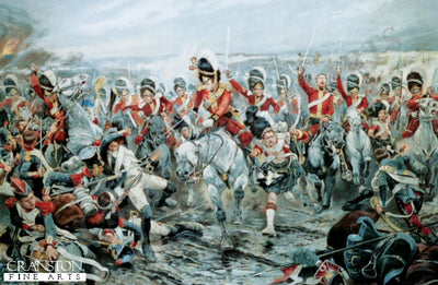 Scotland yet onto Victory by Richard Caton Woodville  [Antique]