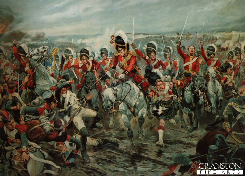 Scotland yet onto Victory by Richard Caton Woodville. [Postcard]