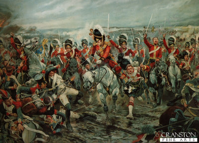 Scotland yet onto Victory by Richard Caton Woodville. [Postcard]