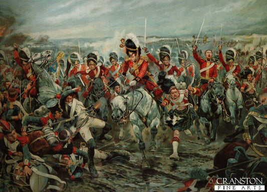 Scotland yet onto Victory by Richard Caton Woodville. [Postcard]