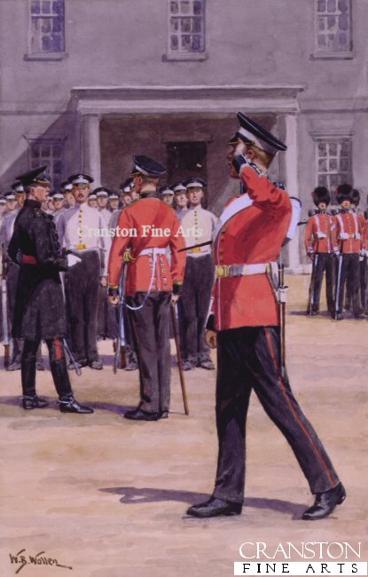 The Salute by William Barnes Wollen [Print]