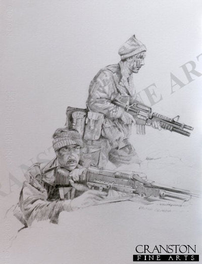 S.A.S. British Columbia by Chris Collingwood [Original Drawing]