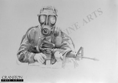 S.A.S. Urban Counter-Terrorism by Chris Collingwood [Original Drawing]