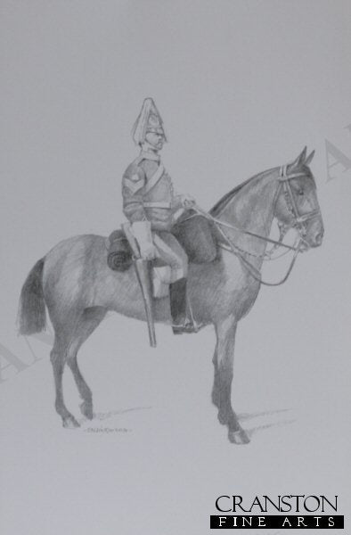 6th Inniskilling Dragoon by Chris Collingwood [Original Drawing]